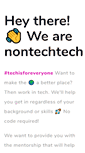 Mobile Screenshot of nontechtech.com